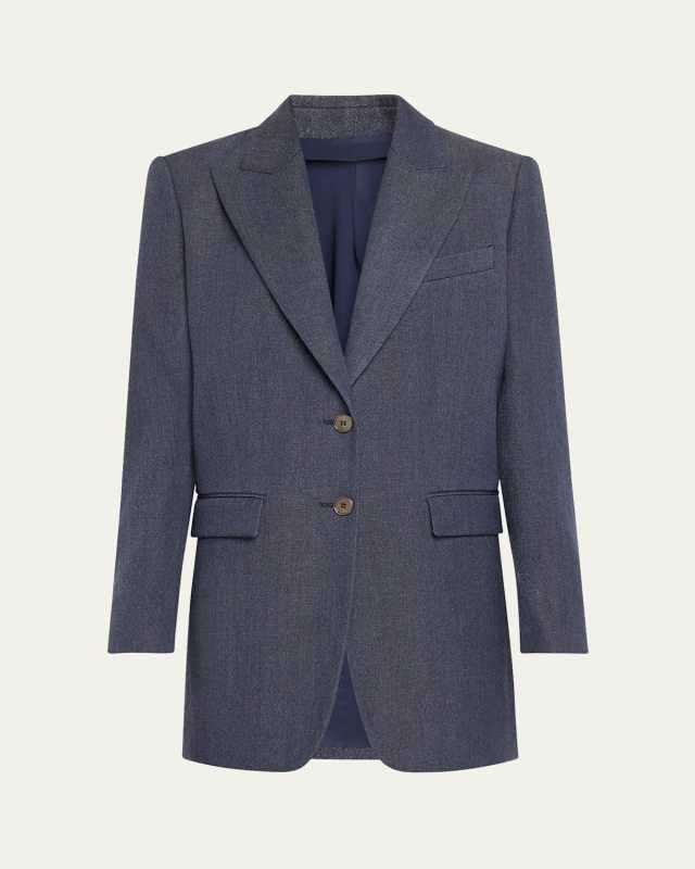 Denim Boyfriend Blazer